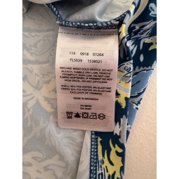 Columbia Womens Sleeveless Dress Omni Freeze PFG Tropical Fish Print Size Med - Picture 5 of 7